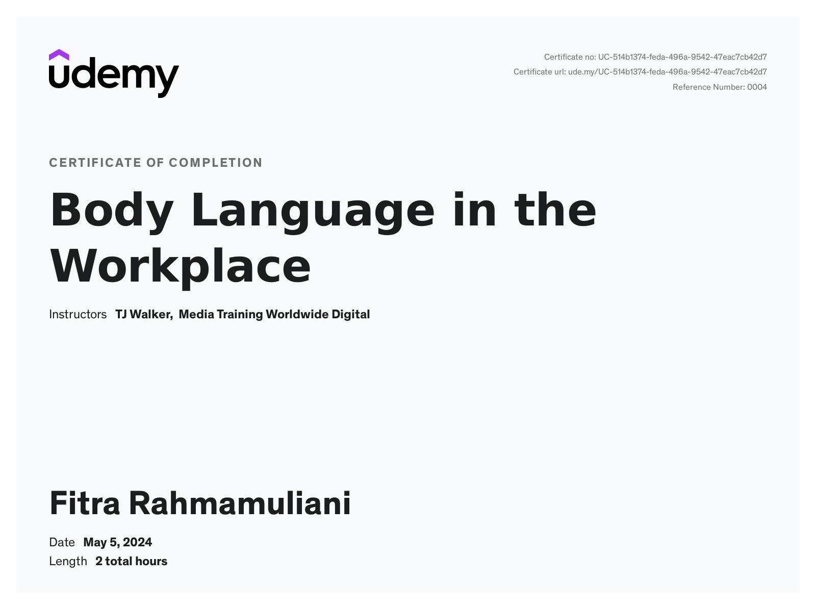 Body Language in the Workplace Body Language in the Workplace