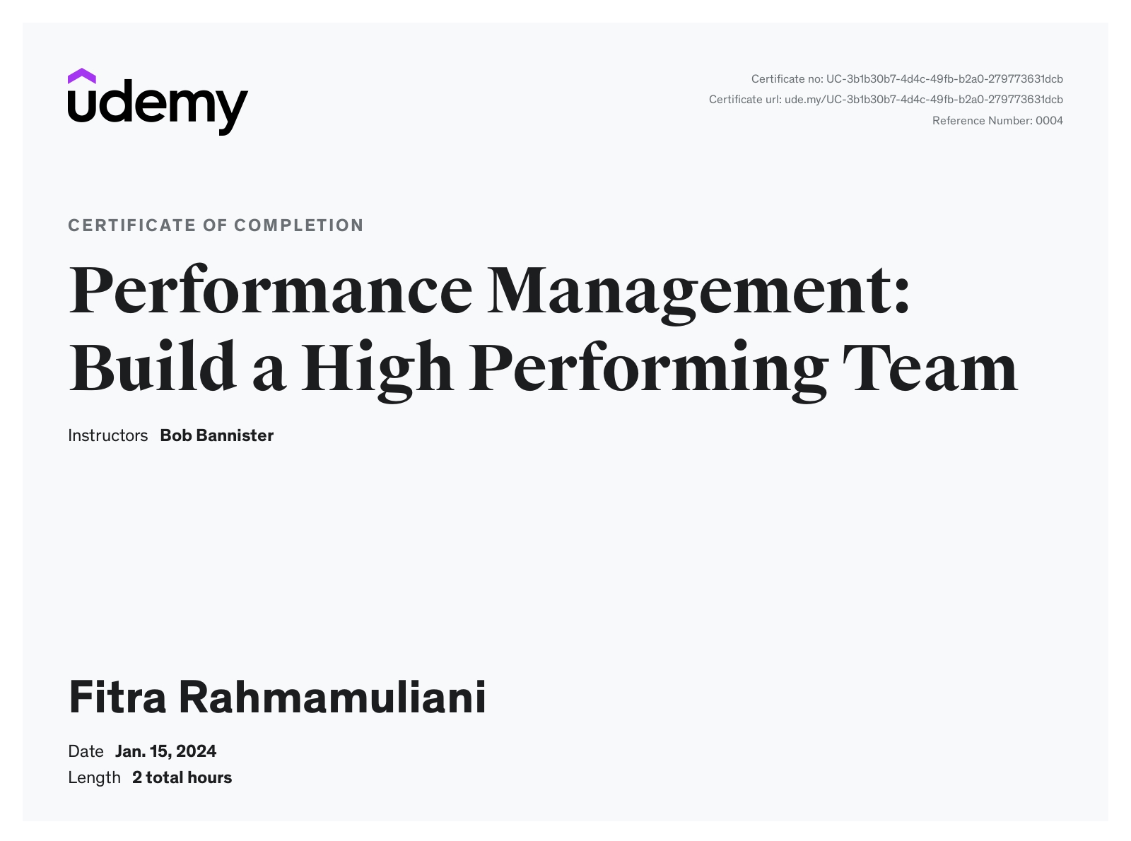 Performance Management: Build a High Performing Team Performance Management: Build a High Performing Team