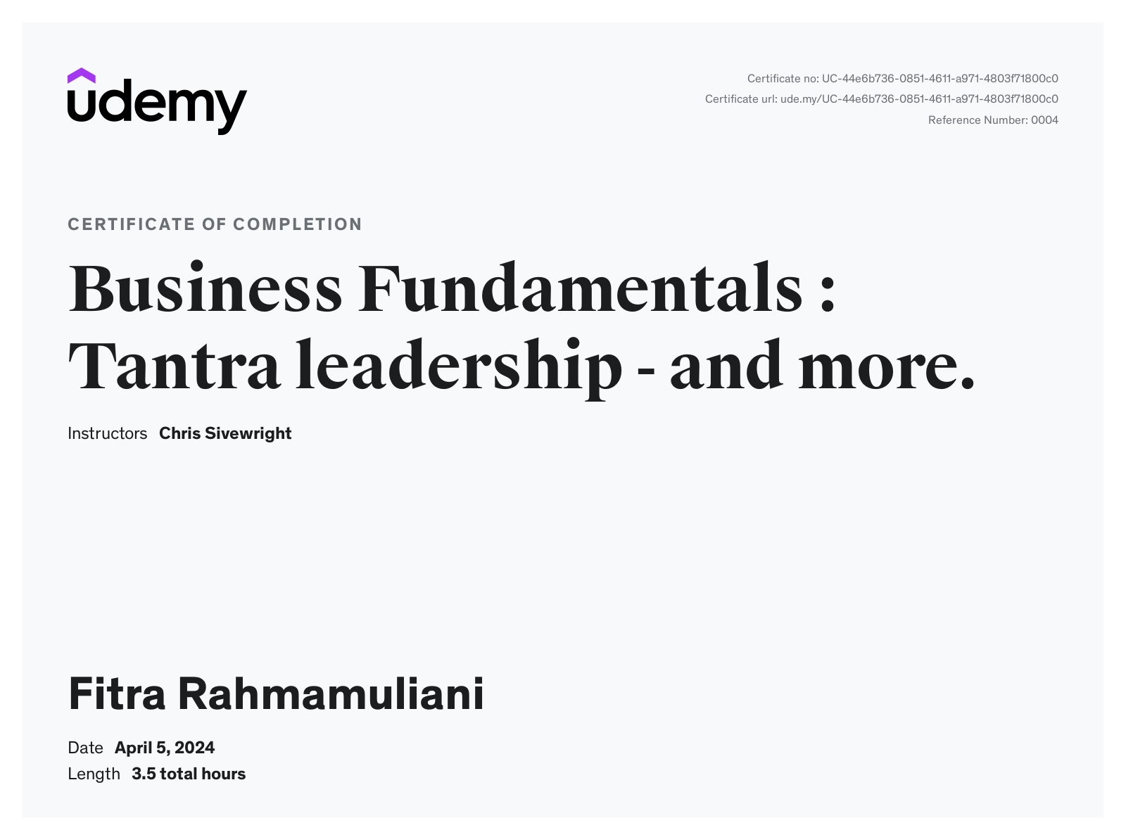 Business Fundamentals : Tantra Leadership - and more Business Fundamentals : Tantra Leadership - and more