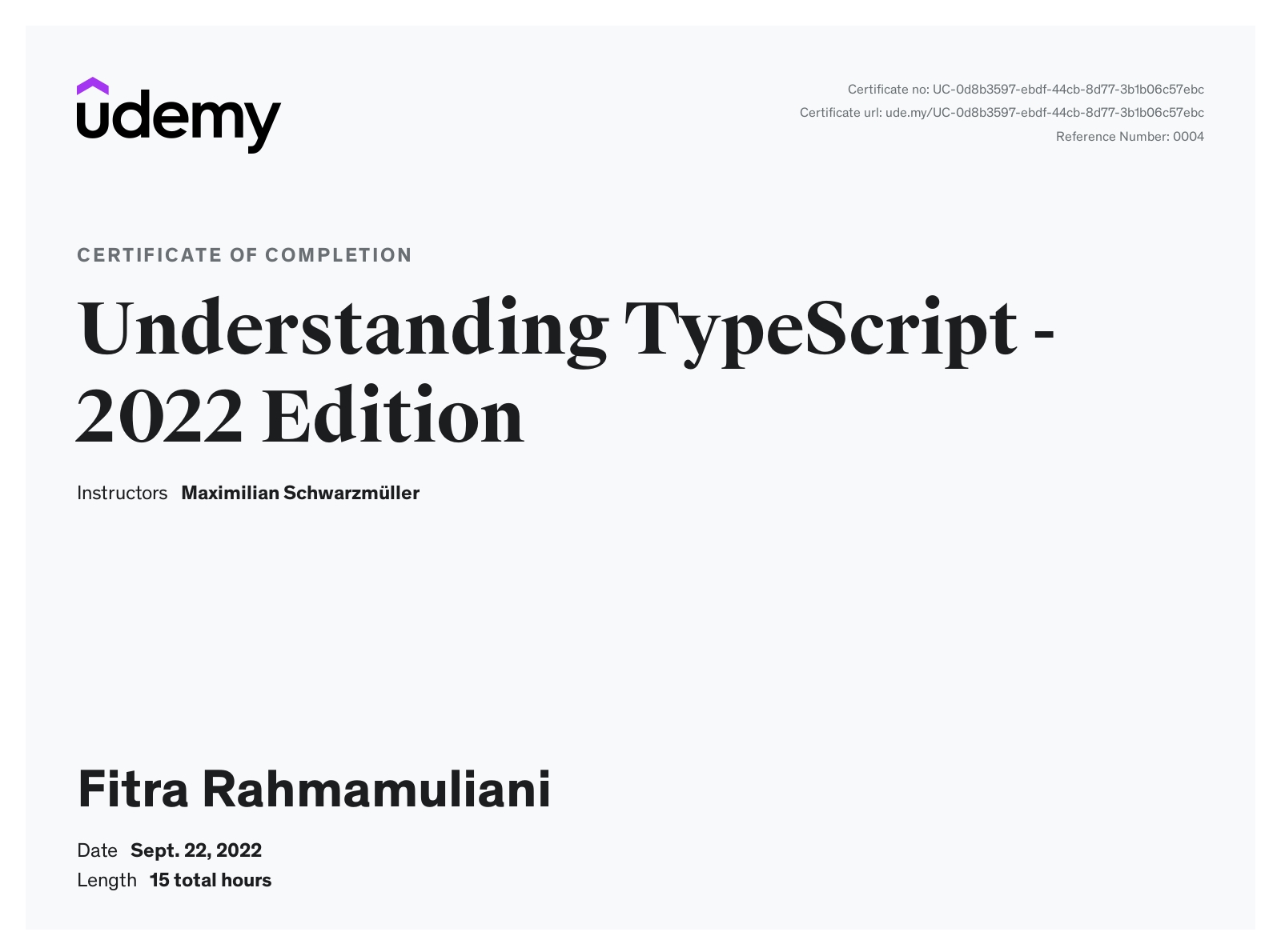 Understanding Typescript - 2022 Edition Understanding Typescript - 2022 Edition